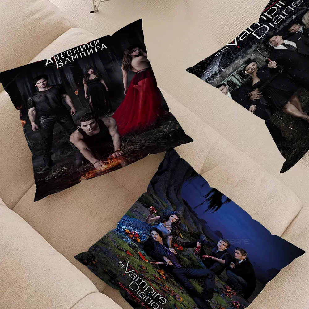 

The Vampire Diaries Cushion Cover Inches Farmhouse Decor Home Throw Pillow Covers For Couch Decorations