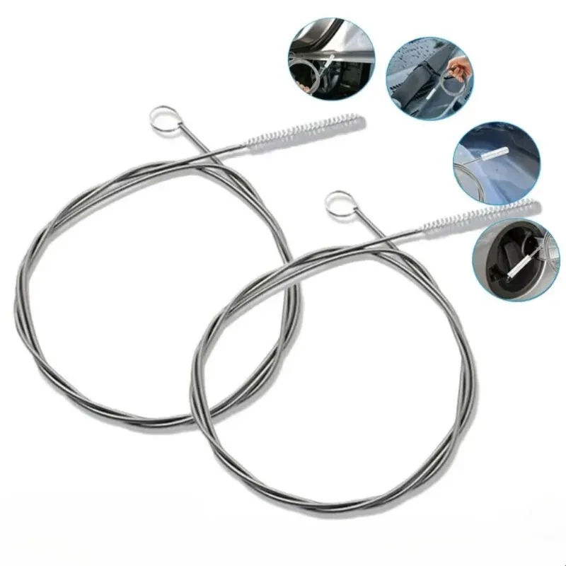 Car Drain Dredge Cleaning Scrub Brush Drain Hoses Drain Multifunctional Drainage Tool Auto Accessories Kitchen Supplies