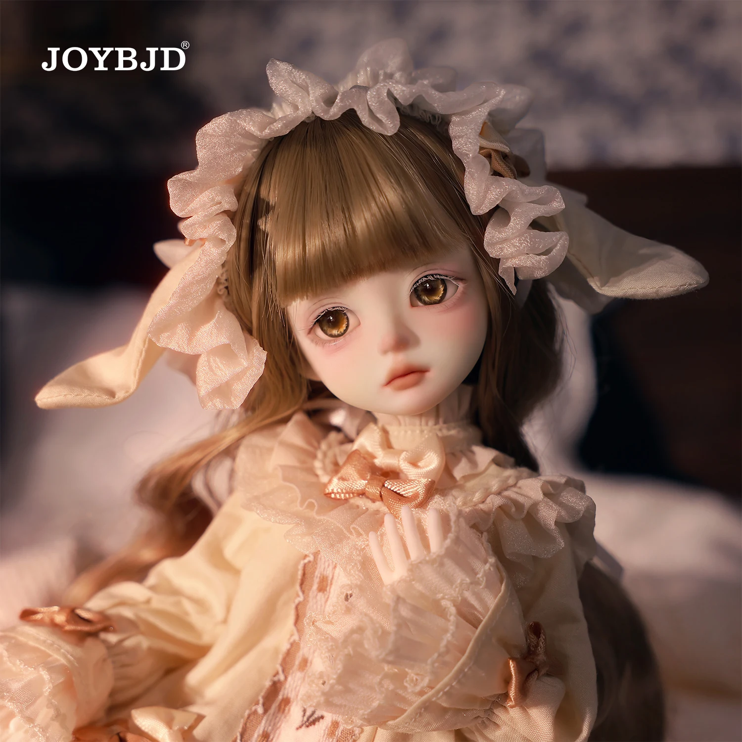 

JOYBJD Ari 1/6 BJD Doll Fullset A French Vintage Style Gothic Long Hair Resin Art Doll Halloween Collectible Gift