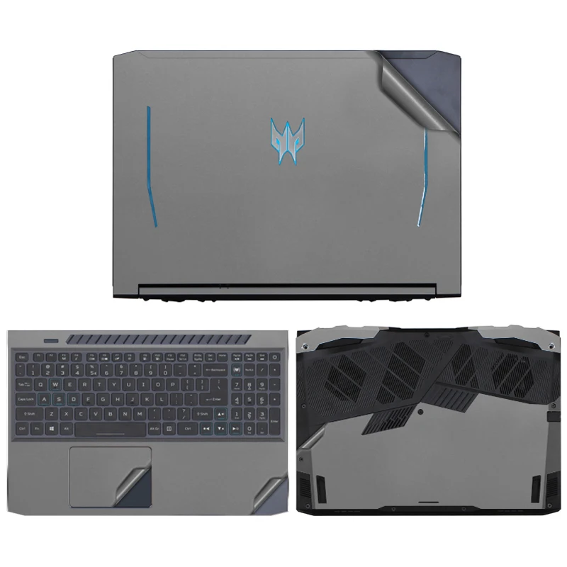 Vinyl Stickers for Acer Predator PHN16-71 72 PH315-52 53 54 55 Solid Laptop Skin for Predator PH317-53 54 55 56 Custom Flim