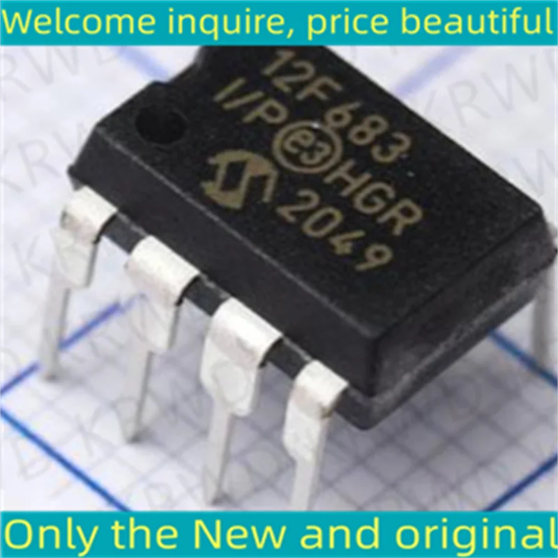 

3PCS 12F683 New and original PIC12F683-I/P PIC12F683 DIP