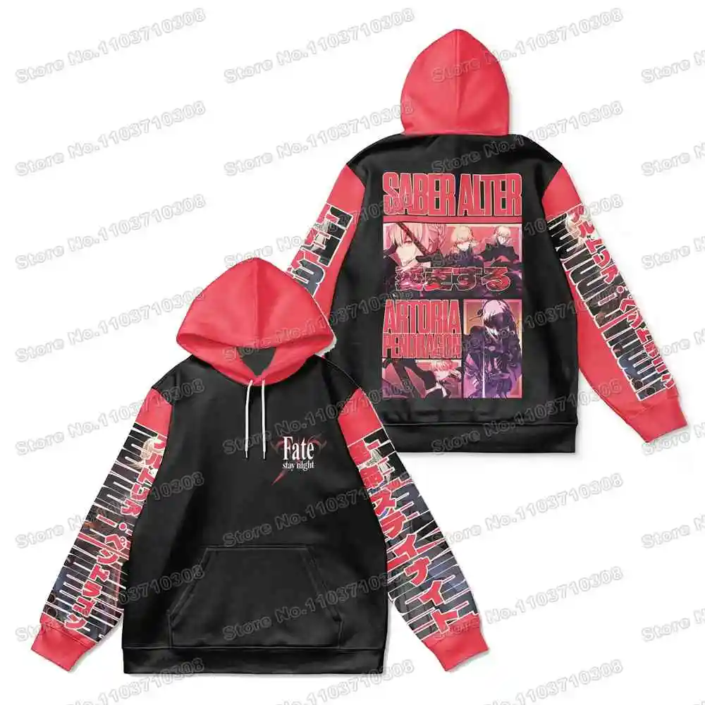 Windshield Tracksuit Warm Running  Fates-Hoodie Anime Hiking Camping  Men's Hoodie Harajuku Autumn Winter Streetwear Clothe