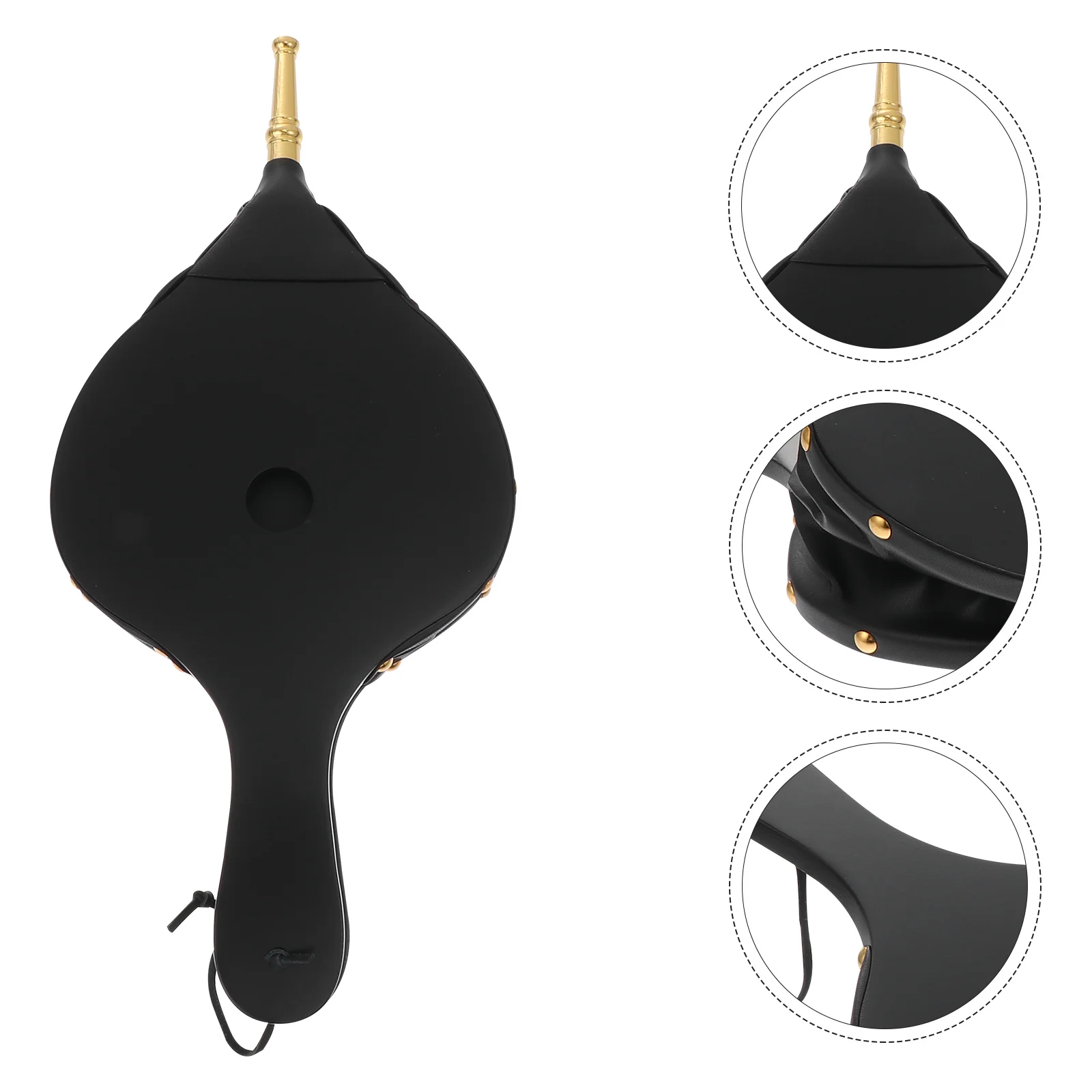 1 pz camino manuale soffietto portatile in legno ventilatore d'aria avviamento barbecue all'aperto ventilatore fuoco per il campeggio