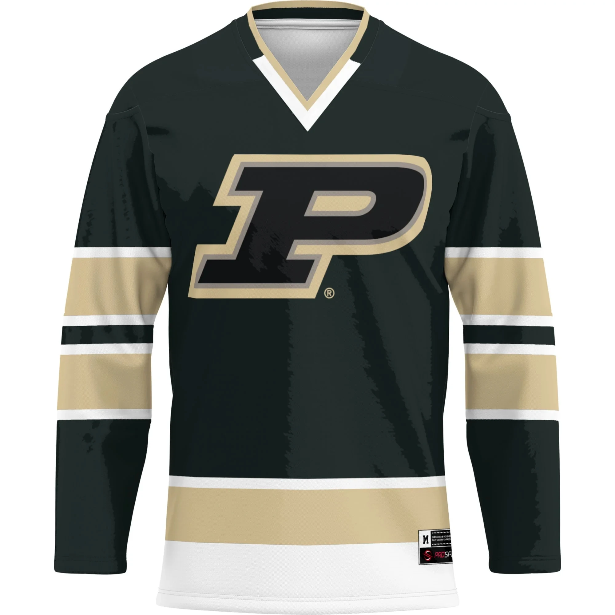 

2026 New Men's Purdue Boilermakers Fashion Hockey Jersey Logo Autumn and Winter Base Layer T Shirts Long Sleeves
