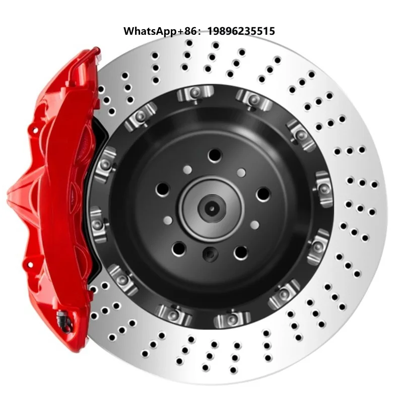 High Performance  Customized Car Big Brake Kit Caliper  6 Pistons Brake Caliper Front Brake Discs 355*32 mm