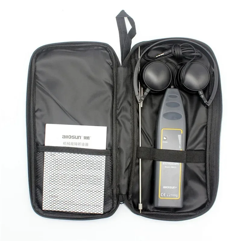 كاشف الصوت غير الطبيعي للسيارة، كاشف الصوت غير الطبيعي للسيارة، سماعة الطبيب الإلكترونية، جهاز اختبار الصوت غير الطبيعي EM410