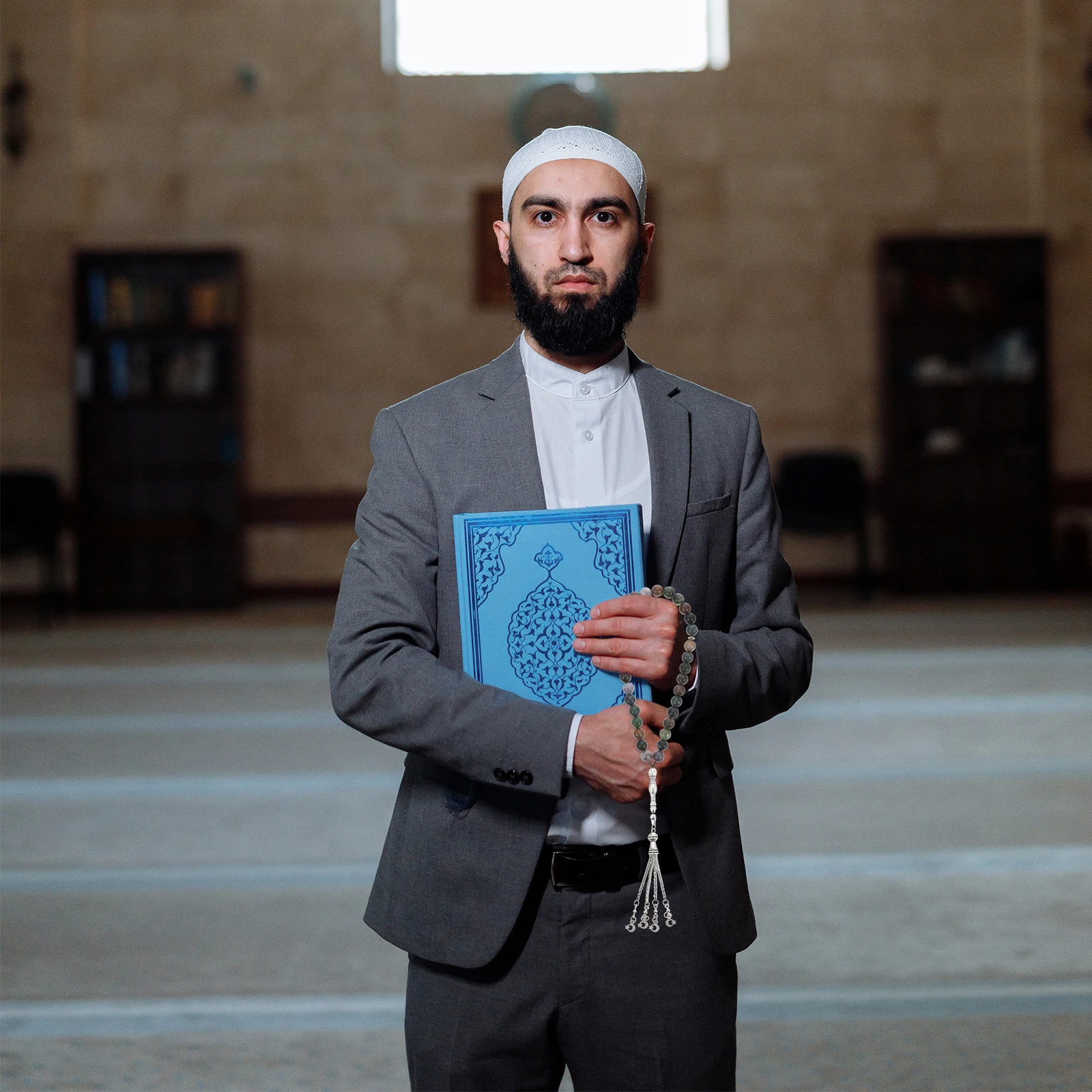 

Natural Agate Rosary Hand Chain Muslim Praying Beads Religious Wedding Favor Durable Islamic Prayer Accessories