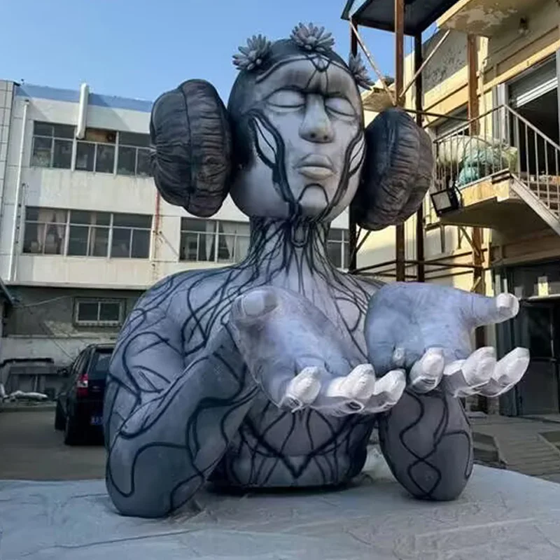 

Надувные гигантские куклы, креативные графические воздушные модели с воздуходувками для рекламных мероприятий на открытом воздухе на Хэллоуин