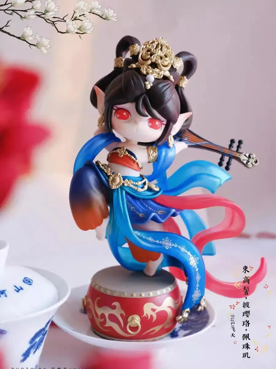 High 20CM Cute Anime Figure Gift Surprise Original  Suri Ancient Chinese Dunhuang Murals Toys Model Confirm Style