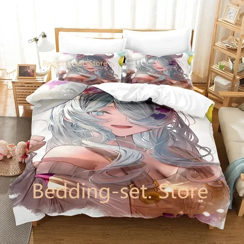 Elira Pendora Bedding Set Single Twin Full Queen King Size Bed Set Adult Kid Bedroom Duvetcover Sets Print Anime Bed Sheet Set - view 5