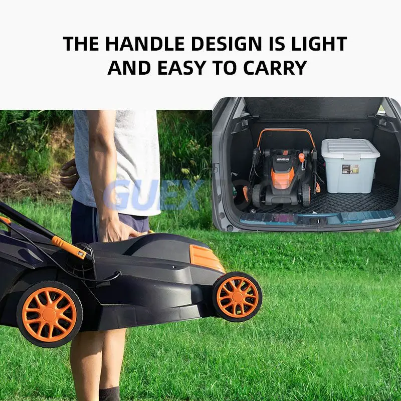 Cortacésped eléctrico multifuncional para el hogar, cortacésped de mano, con tontroquel de temperatura