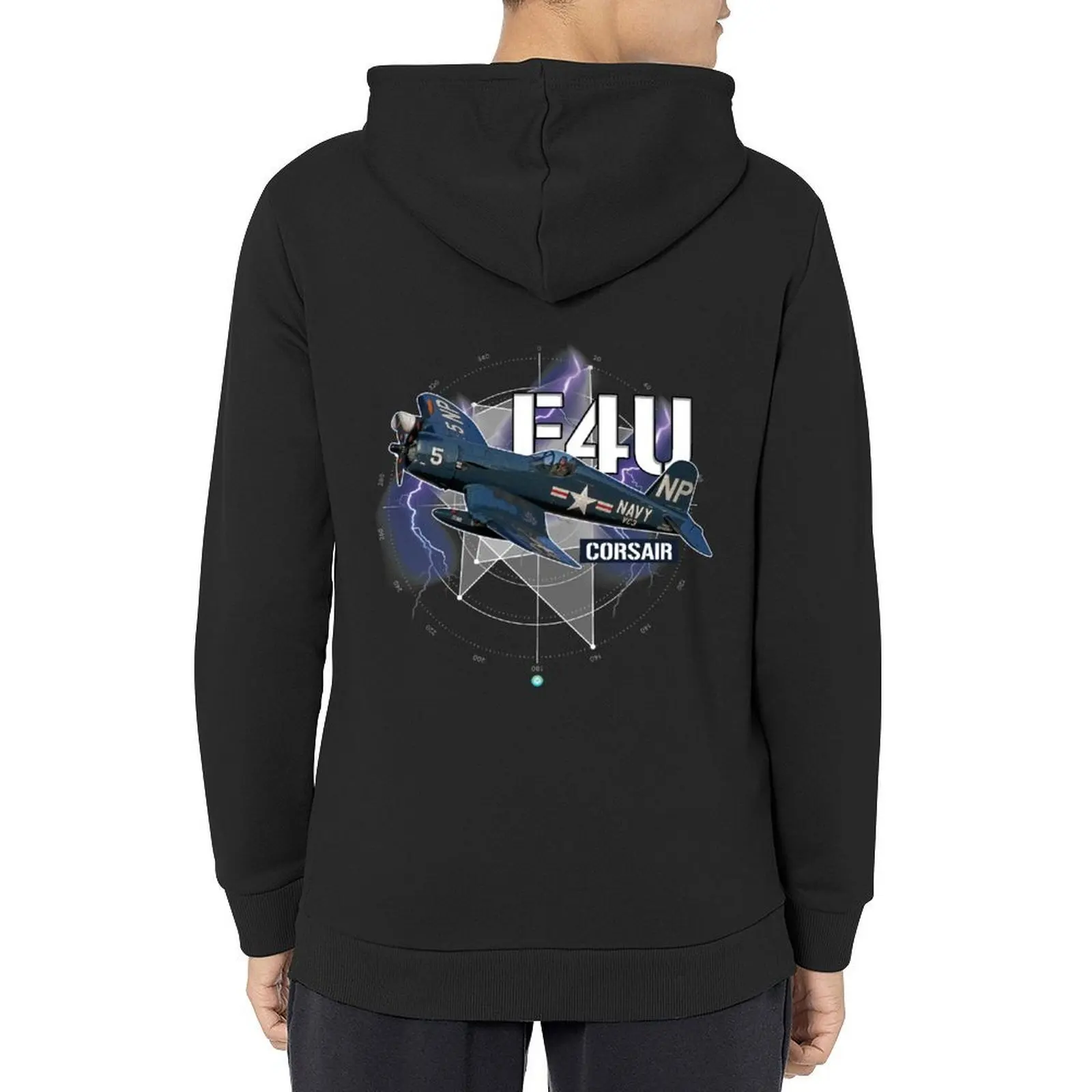 

F4U Corsair Pilot Gift WW2 Warbird Hoodie mens clothes men's sweat-shirt fashion men anime clothes new hooded tee