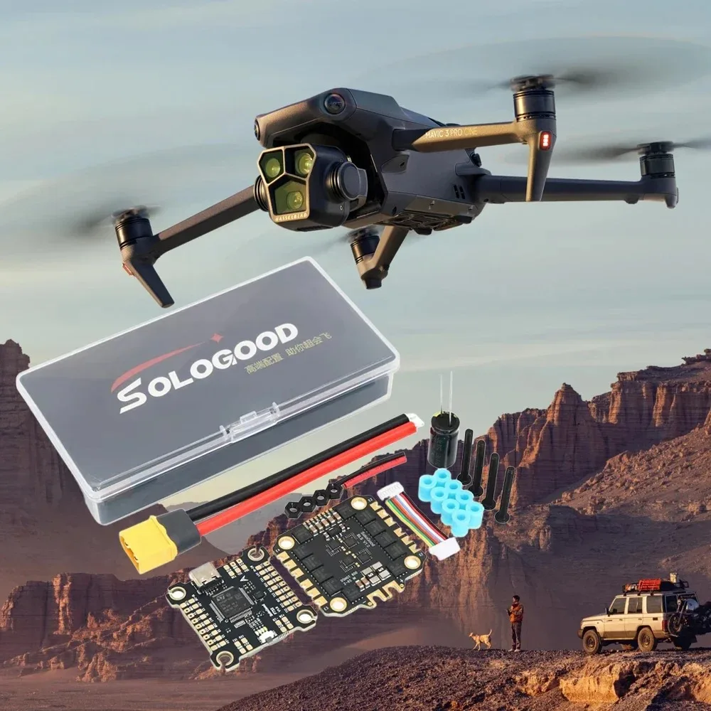 TopESsSoloGood F722 60A 3-6S 30.5X30.5mm Flight Stack For FPV Freestyle Drones Parts