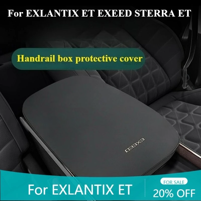 

Car Styling Interior Armrest Anti-dirty Pad Cover Sticker PU Leather Cover Modificated For EXLANTIX ET EXEED STERRA ET 2025