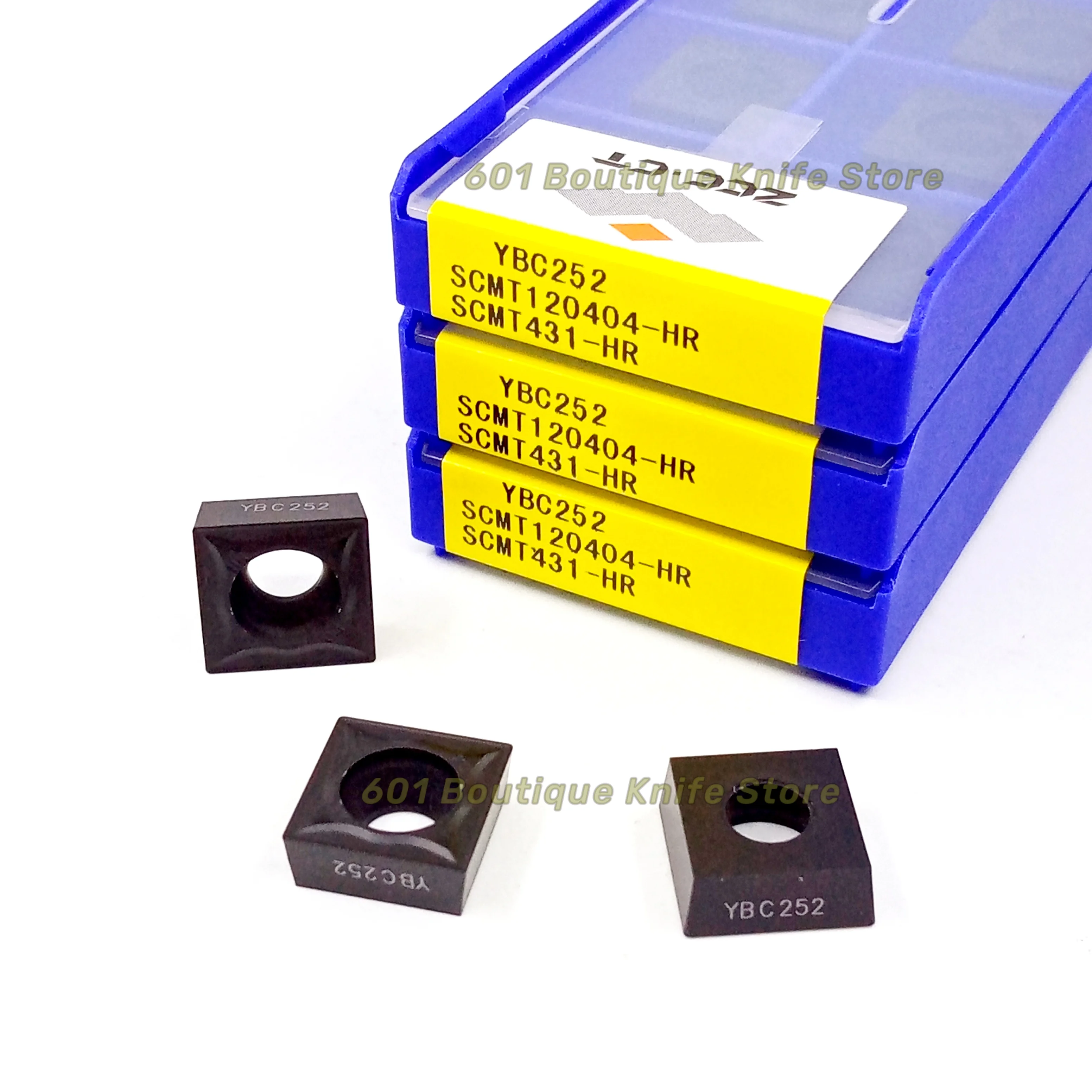 ZCCCT CNC Turning Tool Carbide Insert SCMT Series SCMT120408-HR  CNC lathe Cutting Tool for Steel