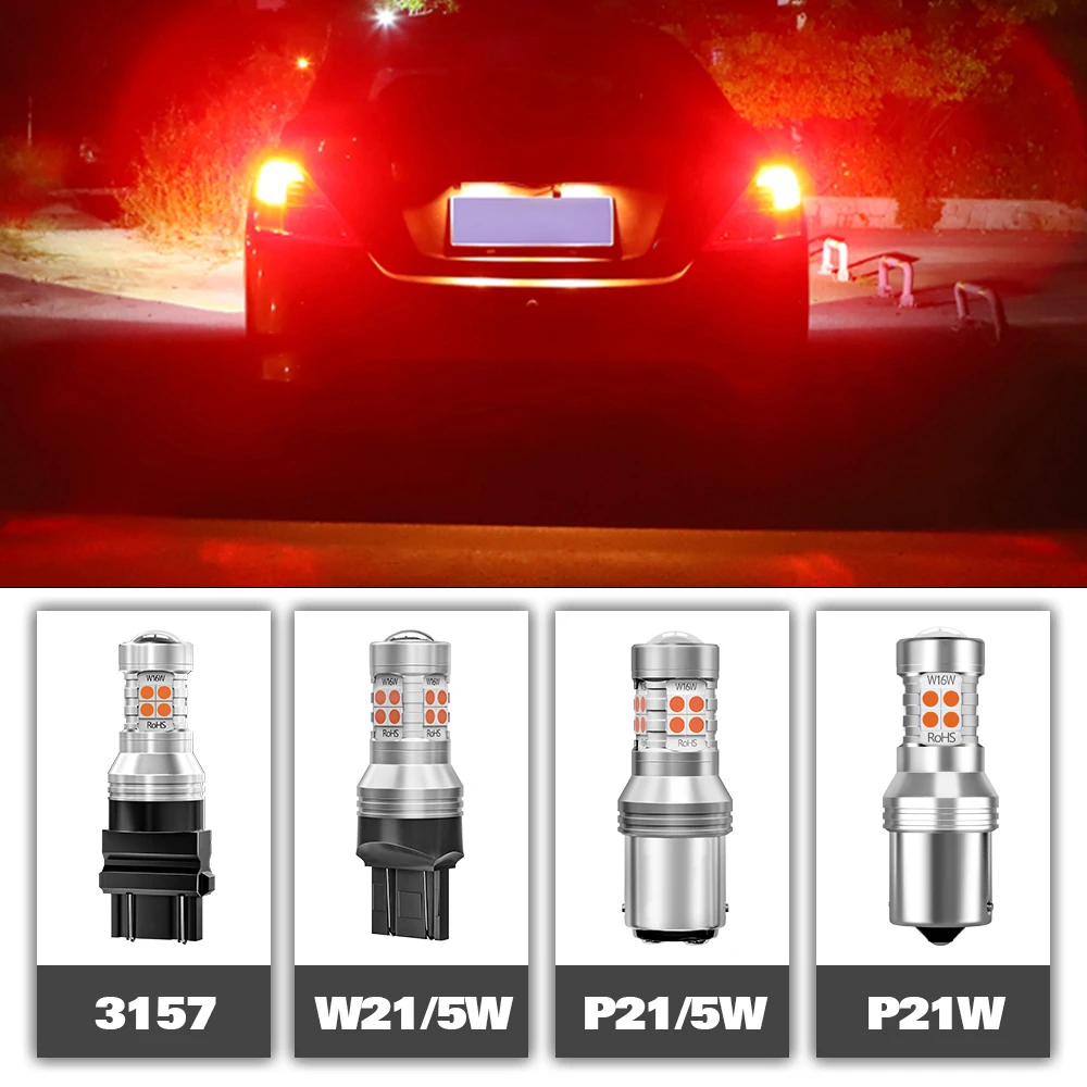 2pcs Canbus LED Brake Light Accessories For Kia Rio 2 3 4 2000-2019 2005 2006 2007 2008 2009 2010 2011 2012 2013 2014 2015 2016