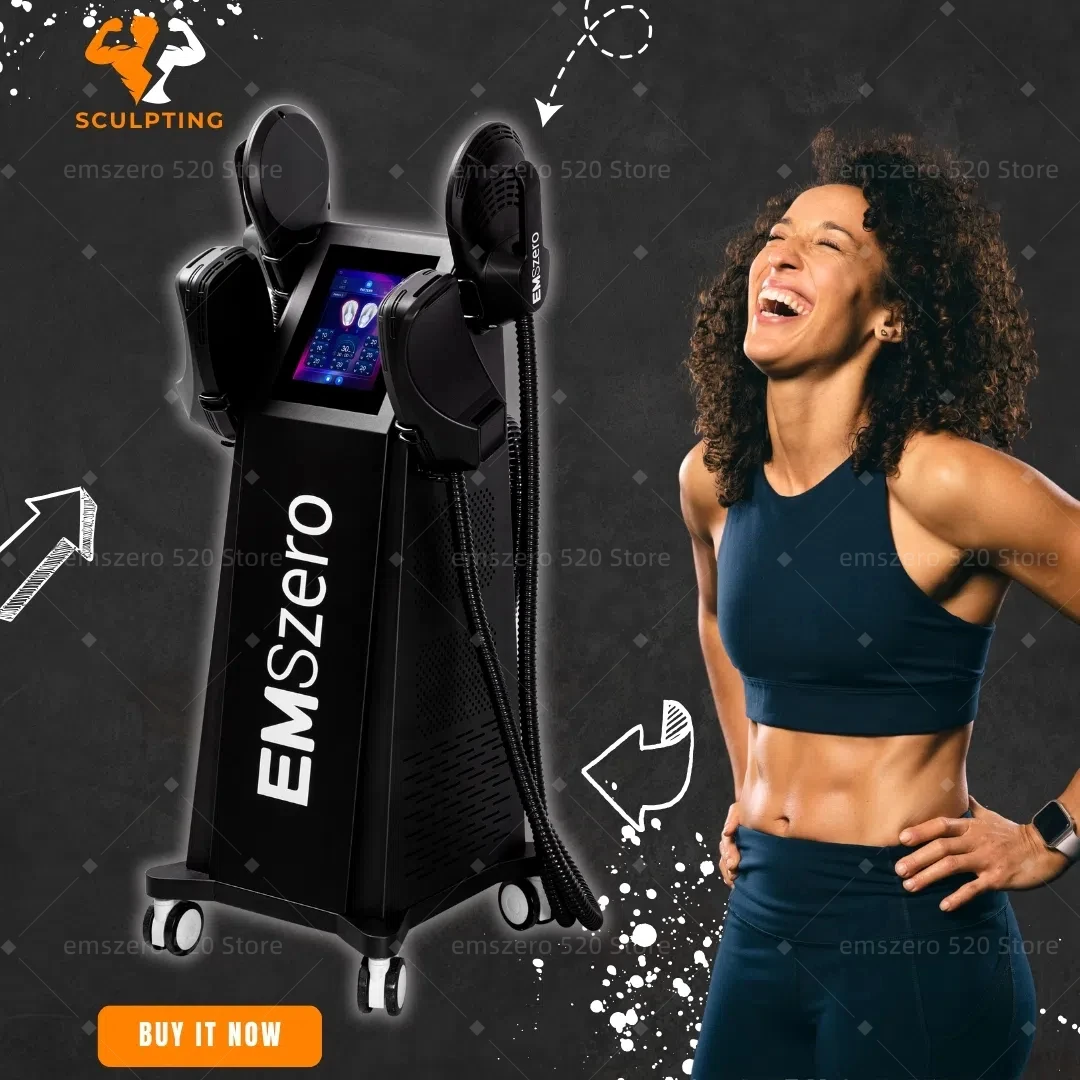 

EMSzero RF Fat Burning Body Slimming Build Muscle Machine Nova EMS Sculpting 2024 Professional 5 Handle With Pelvic Floor