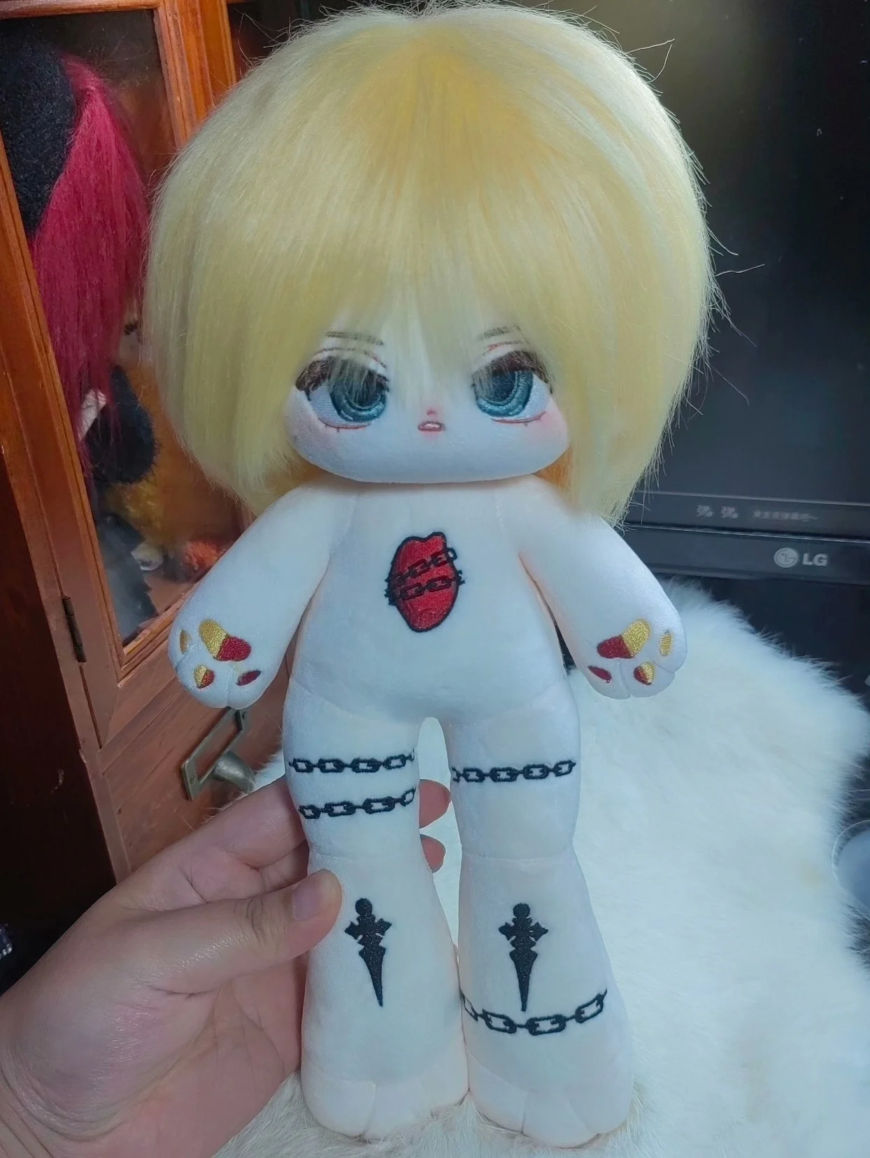

Cute Dolls 30cm Long Leg Beautiful Girl Dress-up Cosplay Cotton Stuffed Plush Doll Body Plushie Toys Fans Xmas Gift