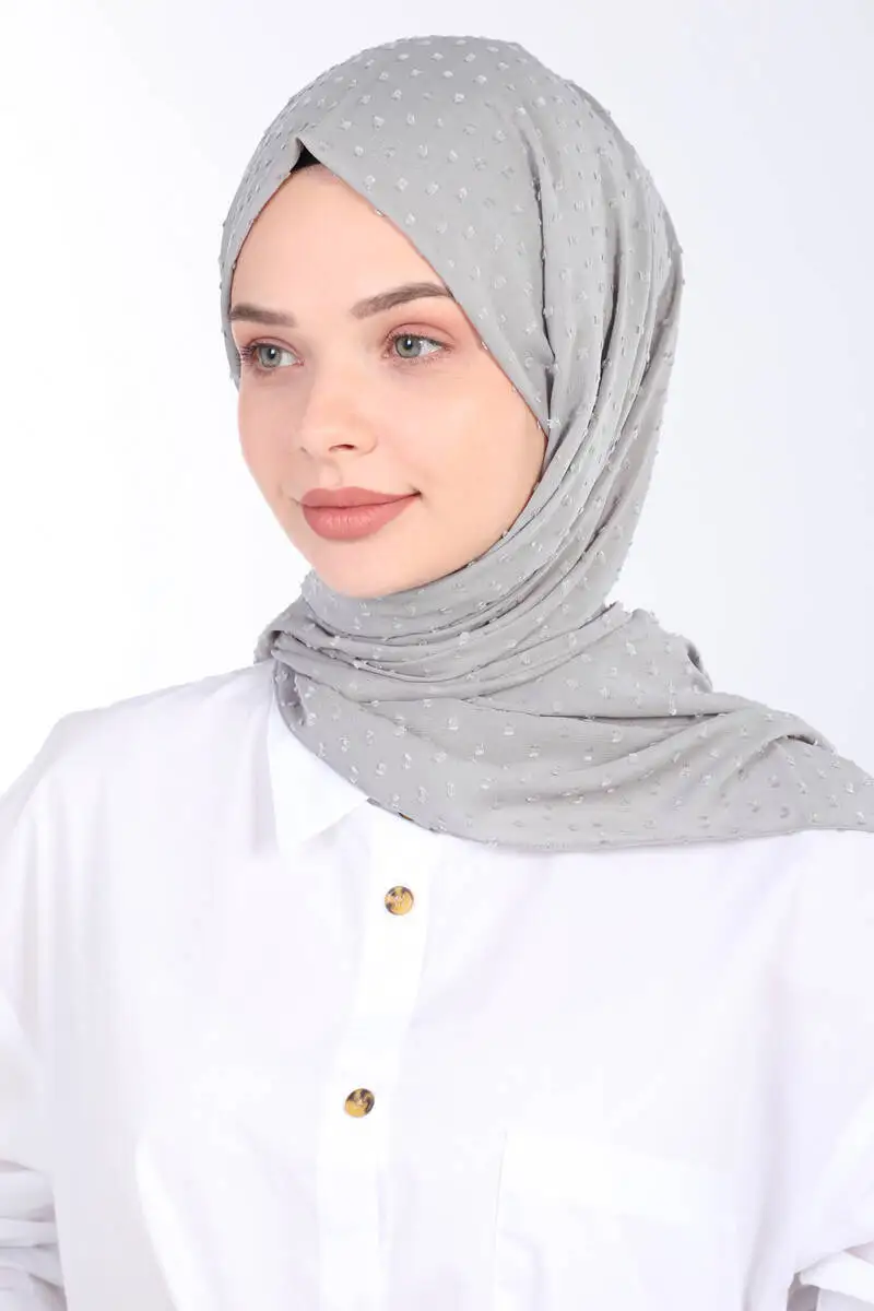 Miray Pıtpıt Chiffon Shawl Light Naphtha