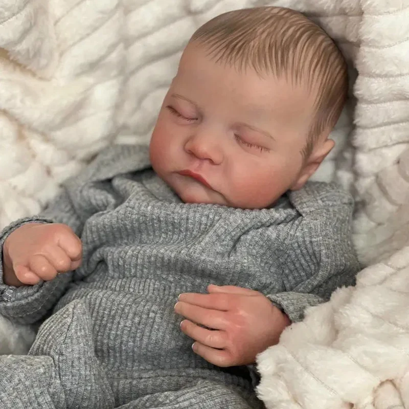 Muñeca Reborn Realista – Muñeca Bebé Realista Bañable de 50 cm