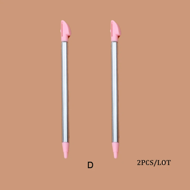 قلم شاشة تعمل باللمس تلسكوبي YuXi ، قلم معدني للكتابة اليدوية ، NDSL ، 3DS XL LL ، جديد ، 2