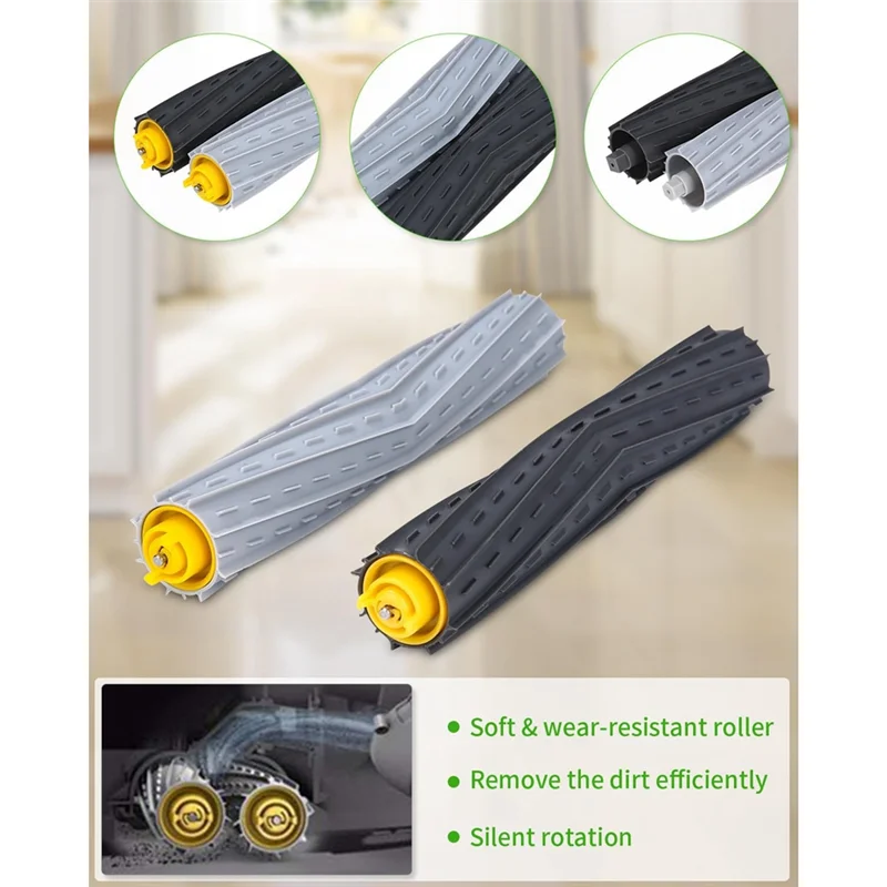 ABLE-Voor Irobot Roomba 860 865 870 880 896 960 966 971 976 980 981 Robot Stofzuiger Belangrijkste Zijborstel Hepa Filter Onderdelen