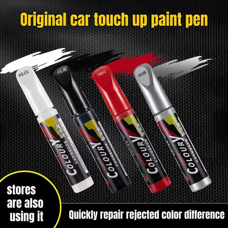 

Набор из 3-х ручек Mobidea для ремонта царапин на автомобиле, оригинальная формула для восстановления лакокрасочного покрытия (черный/белый/красный/серебристый)