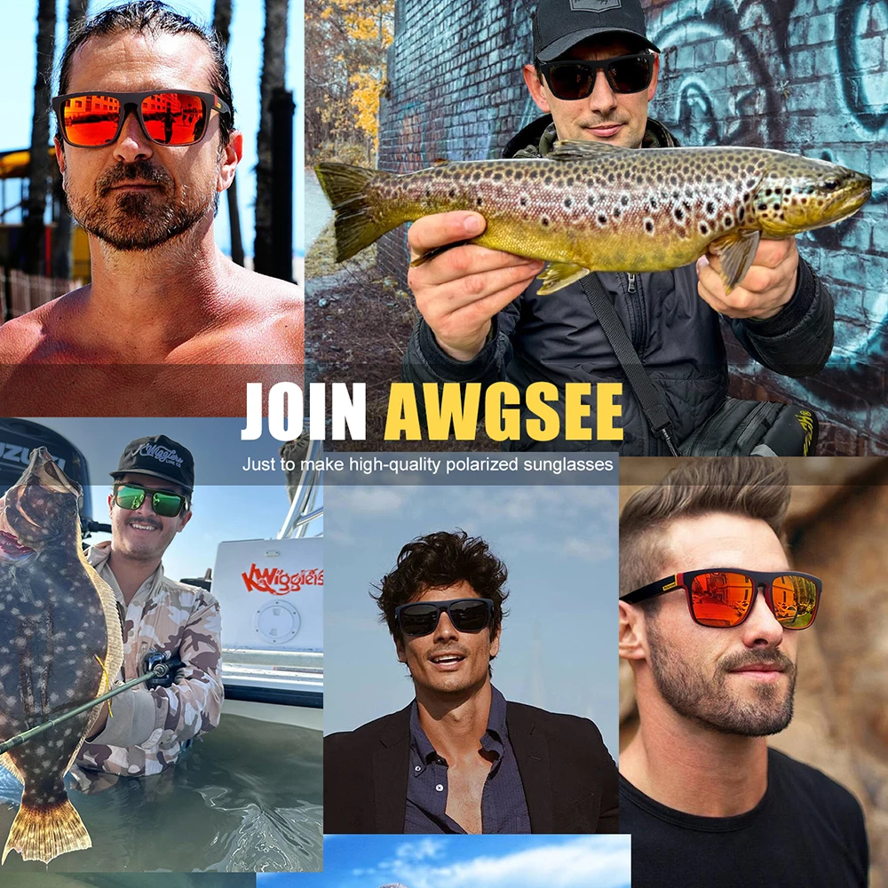 1-4 Piece Set, Vintage Polarized Sunglasses, Fashion Square Retro Driving Glasses Hiking, Fishing Outdoor Sunglasses UV400