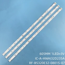 Podświetlenie led dla RF-BS320E32-0801S-07 A0 HL-17320A28-0801S-01 IC-A-HWAI32D235A ST3151A05 C320X14-E5-B M320X13-E1-L HV320FHB-N00