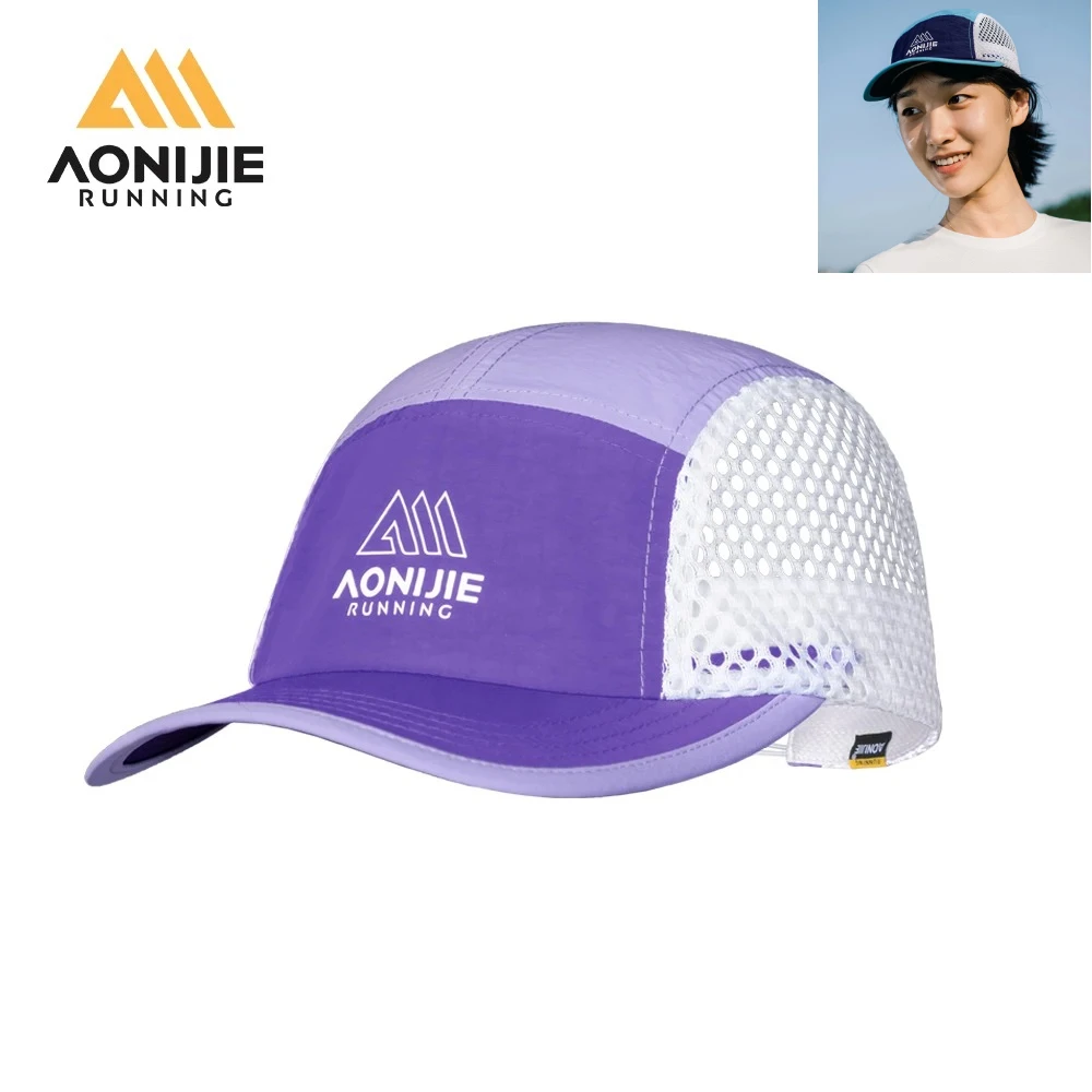 AONIJIE E4635 Running Cap for Men&Women Breathable Visor Trucker Hat for Trail Jogging Golf Tennis