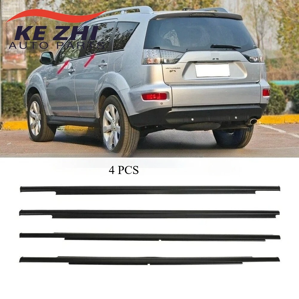 

4 уплотнителя окна для Mitsubishi Outlander 2012 OEM 5727A007 5727A008 5757A003 5757A004