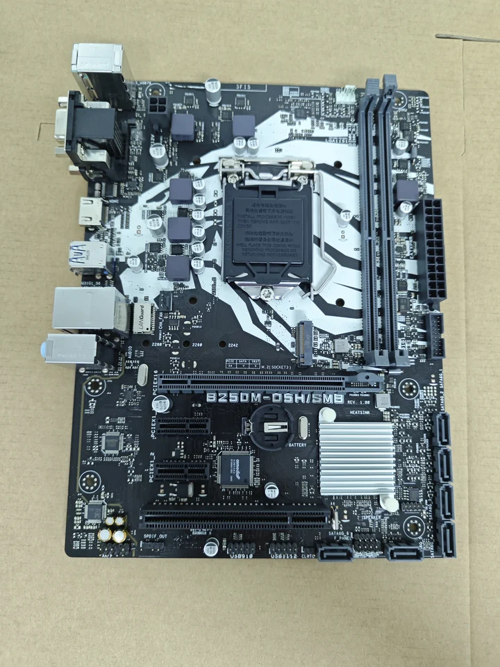 マザーボードCPUメモリ セット B250M-HDV Core i7 7700 B250M-D5H/SMB Motherboard B250 LGA 1151 Placa Mãe CPU Support 6