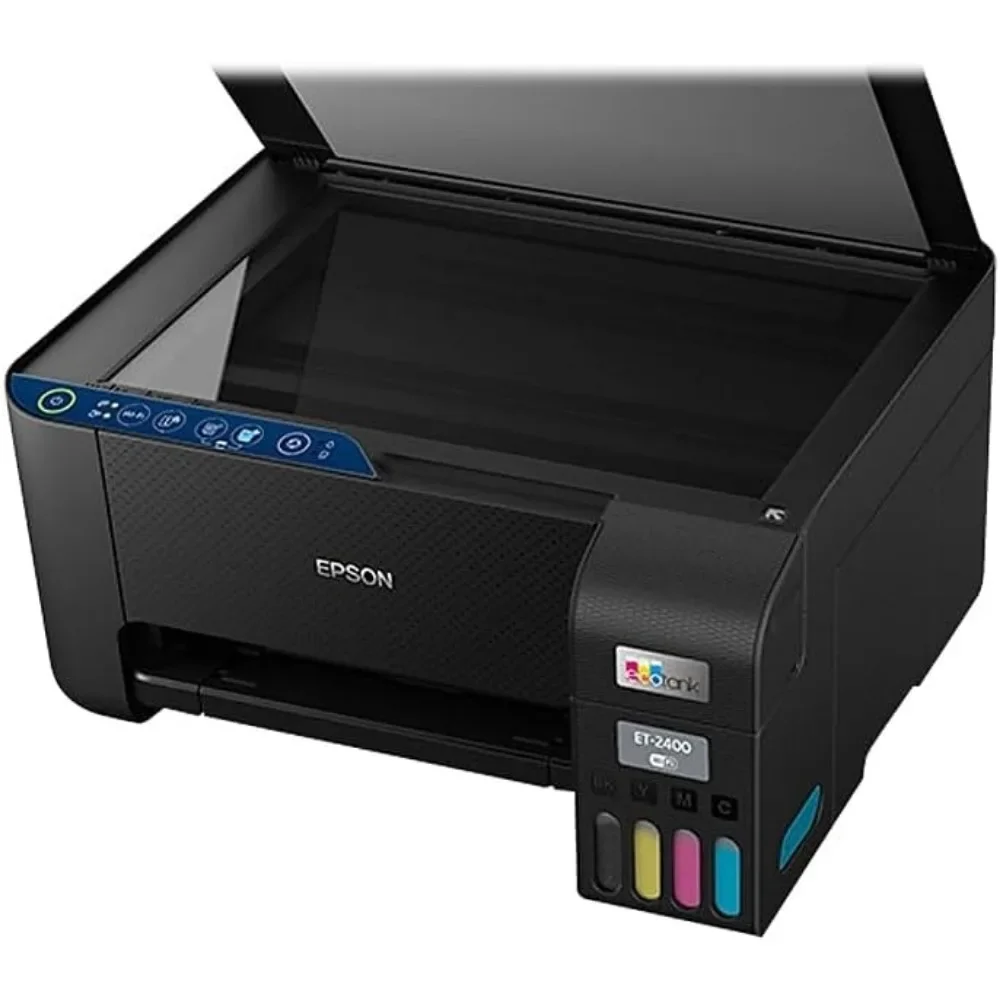 for ET-2400 Wireless Color All-in-One Cartridge-Free Supertank Printer with Scan and Copy – Easy, Everyday Home Printing