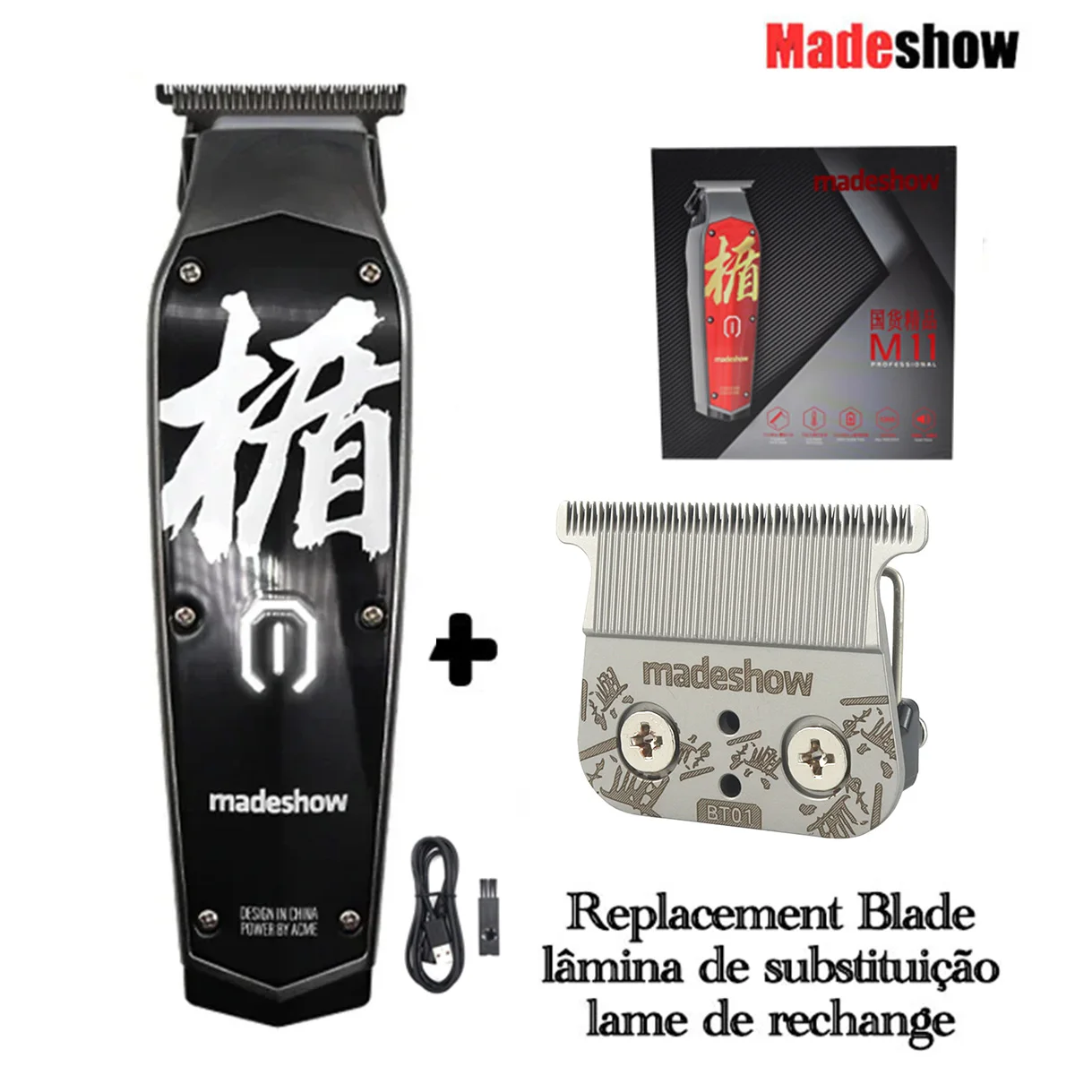 Madeshow M11 Professional Hair Trimmer for Men