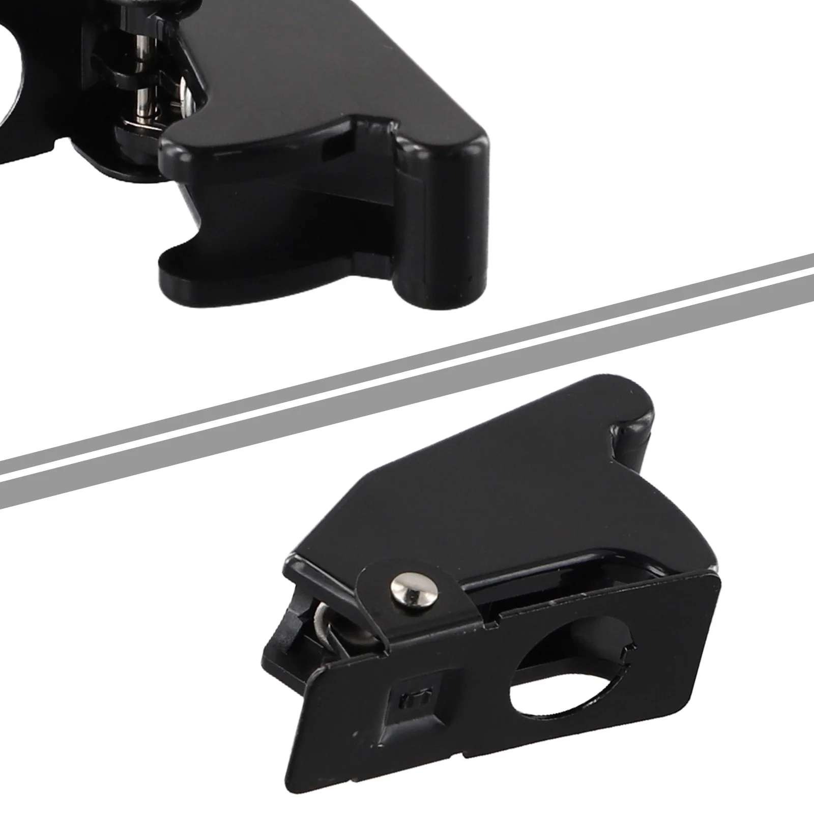 12V LED Toggle Switch Cover with Missile Flick Safety Cap for Automotive Dashboard On Off Control Switch Applications