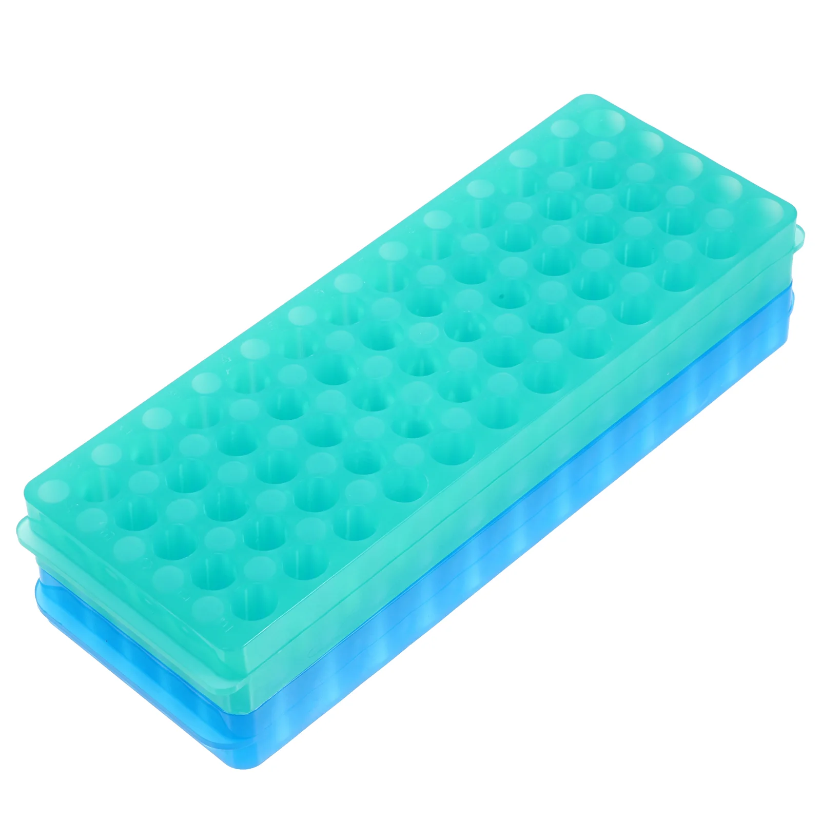 Centrifuge Tube Holder, Double Panel Glass Racks, Test Stand, Plastic Holder, Sampling Storage, Testing Tubes, 2 Pcs