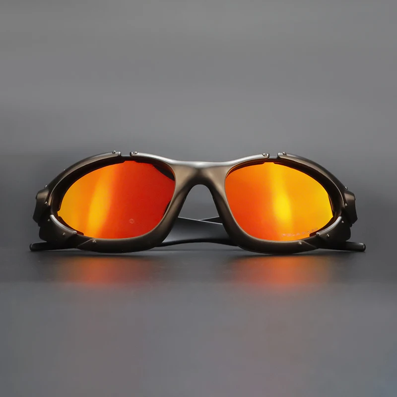 【セール中】偏光スポーツサングラスサイクリングメガネメタルサングラス男性釣り運転サングラス屋外眼鏡男性女性ゴーグル