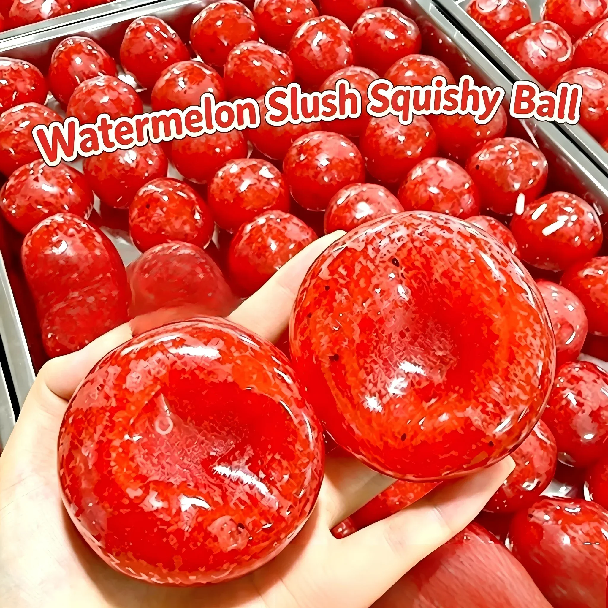 Künstliche Frucht-Slush-Bälle Quetsch-Fidget-Spielzeug Weiches TPR Simulationsfrucht Stressabbau-Entspannungsspielzeug für sensorisches Spiel Geschenk – Detail 2