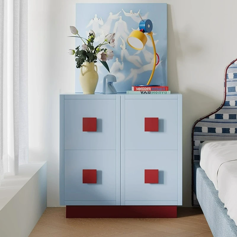 

Retro, locker, dining side cabinet, Nordic modern simple tea, porch cabinet, living room home