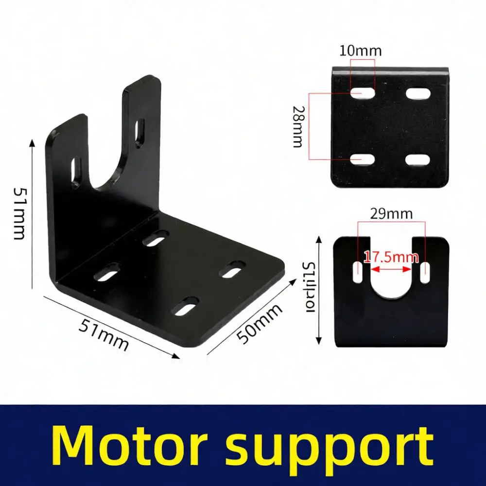 Aluminum Metal Motor Bracket For 7 Series DC Motors 740 770 895 Mounting Holder Base DIY Model Building Tool Fittings