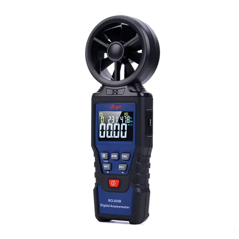 

A-BF Digital Anemometer High-precision Wind Speed Meter Handheld Outdoor Color Screen Air Volume Tester Anemometer For Measuring