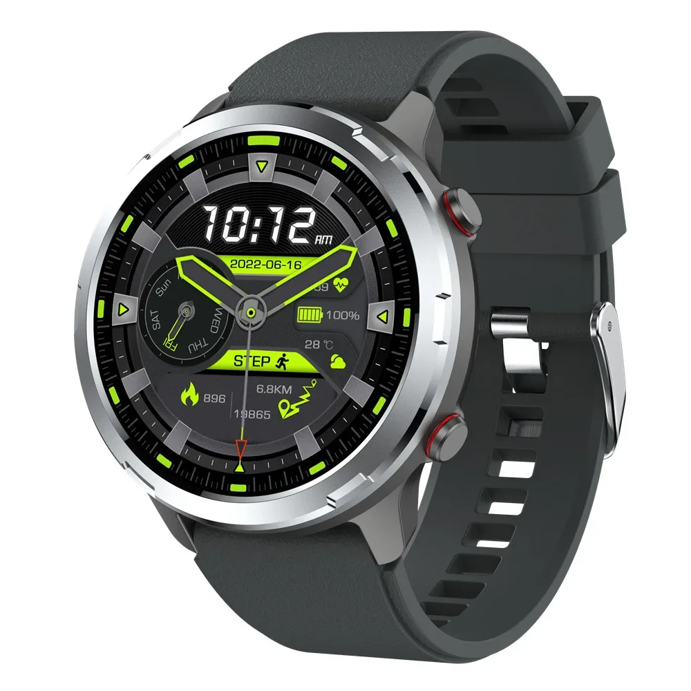 S47 outdoor GPS sports watch 1.32 high definition round screen multi-sport mode compass IPX8