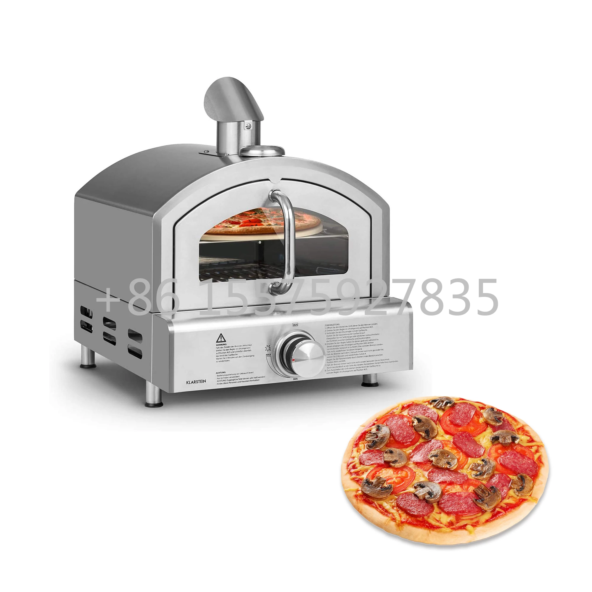 Outdoor Gas Pizza Oven Pizza Maker Portable Household Oven Toaster