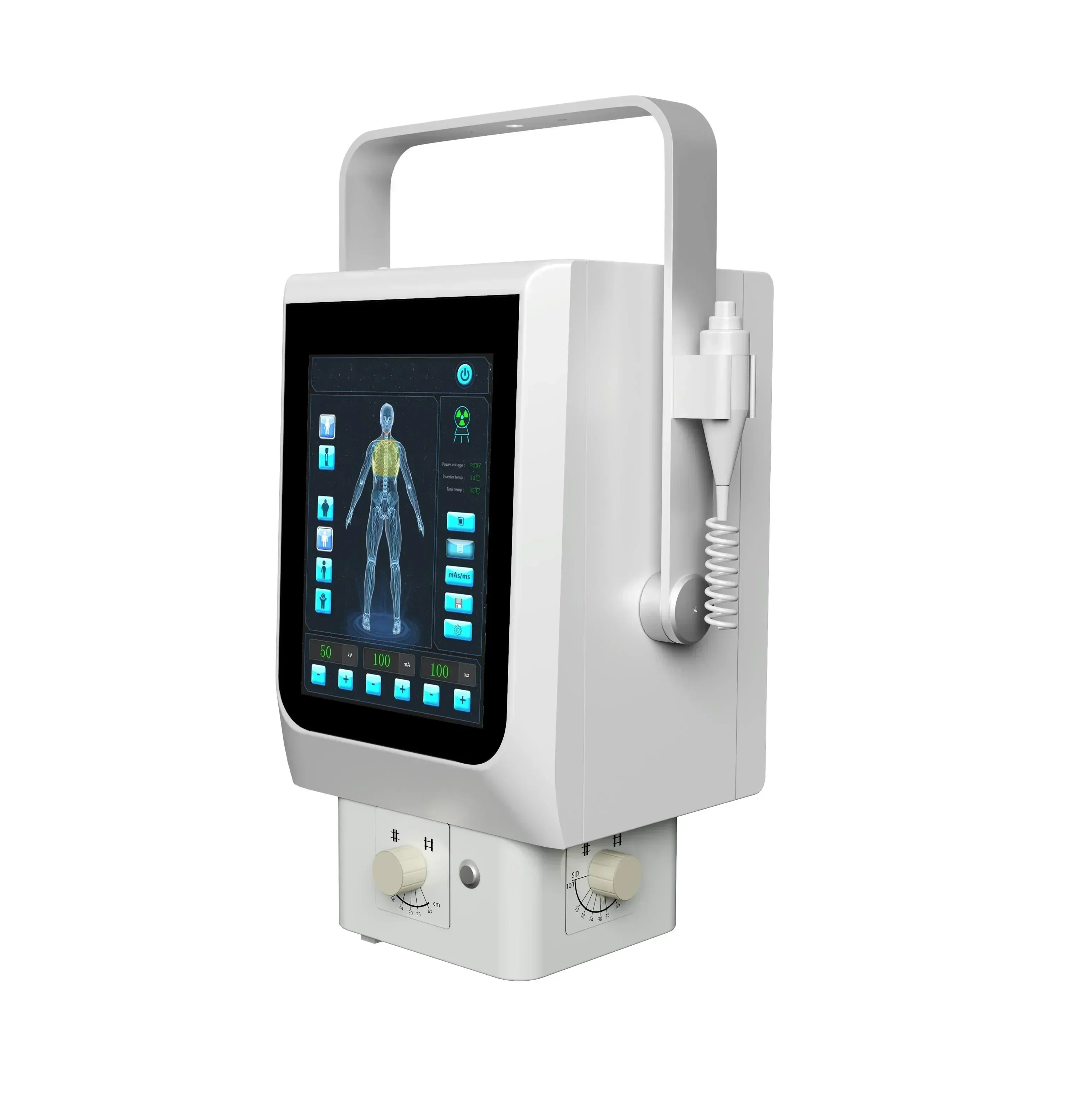 DR system Portable digital hospital x-ray machine for human and vet