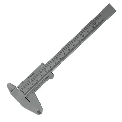 High Quality Vernier Caliper Measuring Ruler 1 Pc DIY Double Rule Plastic Scale School Home Antique Measurement