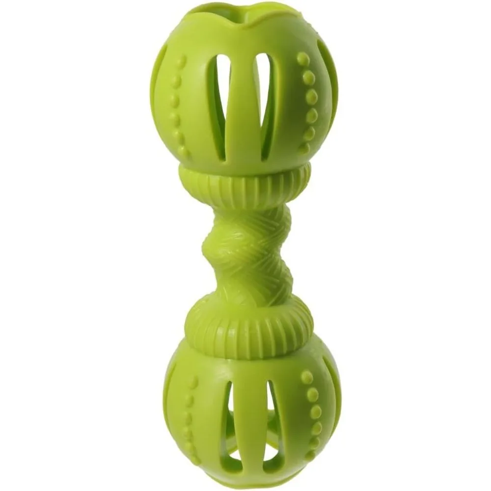 Pet Toys Leaking Dumbbells, with Relieve Stress Relieve Boredom and Alleviate Emotions Dumbbell Shaped Dog Toys for Small Dogs