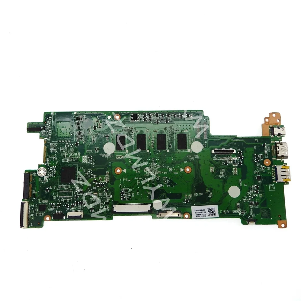 DA0ZHRMB6F0 with N3060 N3160 CPU 4GB-RAM 16GB-SSD Notebook Mainboard For ACER Chromebook C738T-C35 Laptop Motherboard