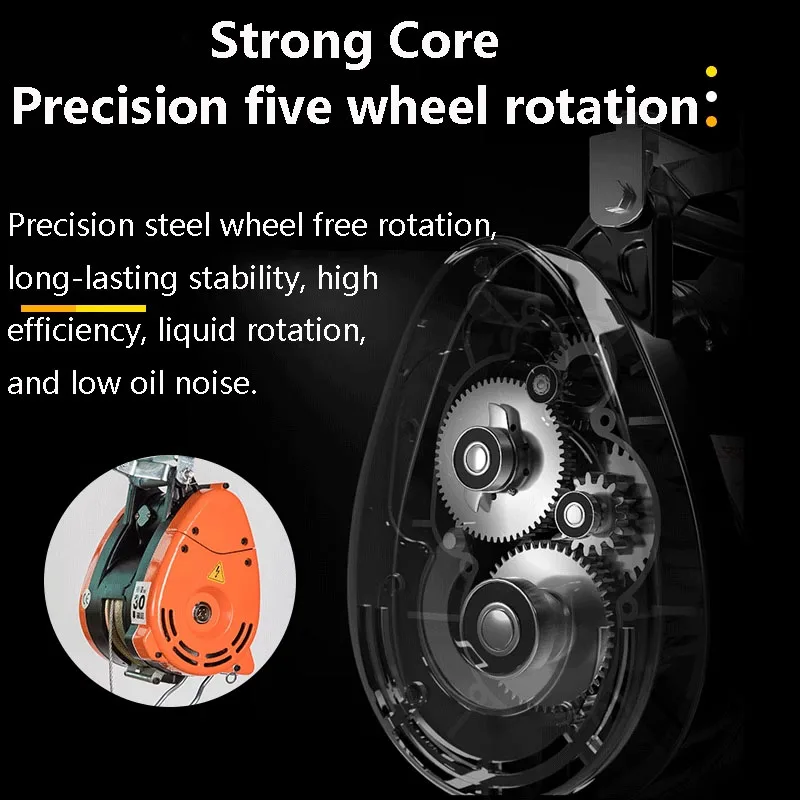 Xiaojingang-家庭用電気ホイスト,リモコン付きポータブルリフトエンジン,220V