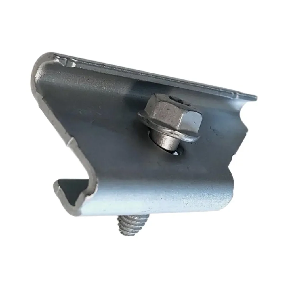 For Vehicle Maintenance Repair Battery Mounting Clamp Sliver Sliver Finish Single Piece Pack Direct Replacement Part