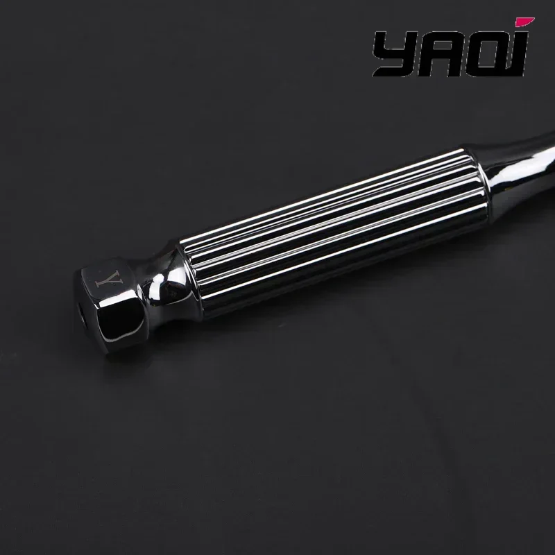 حامل ماكينة الحلاقة بمقبض ماكينة الحلاقة الآمنة Yaqi Apollo / PILLAR كروم اللون هدية عيد ميلاد لصديقها